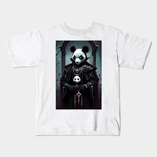 Gothic Panda Kids T-Shirt